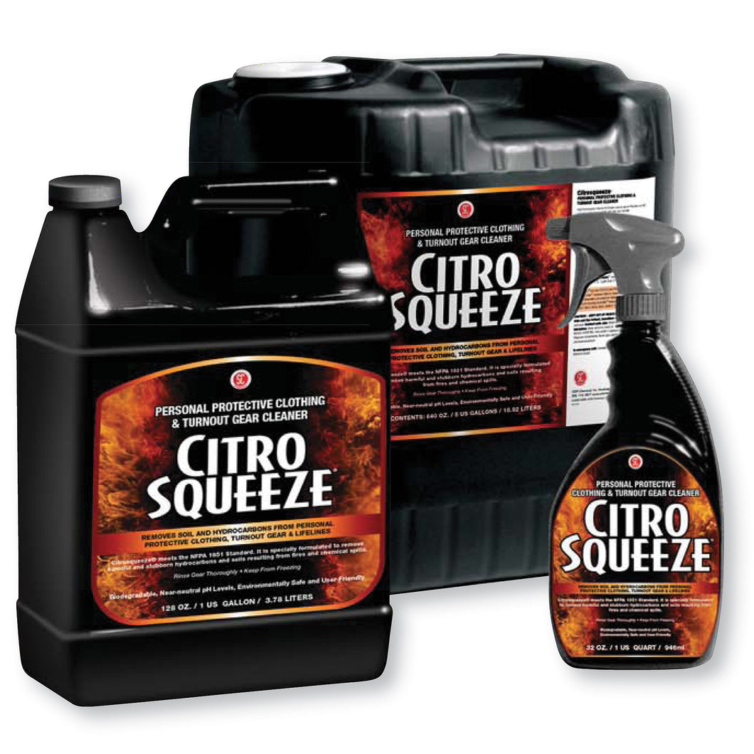 Citrosqueeze - Turnout Gear & PPE Cleaner