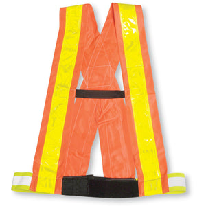 Orange Safety Sash - Style #04