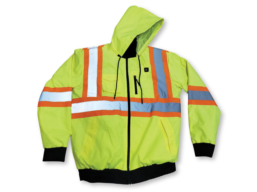 Heated Traffic Safety Jacket - Style #145