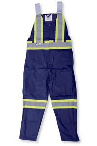 Poly/Cotton Traffic Safety Overalls - Style #1604