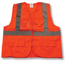 Load image into Gallery viewer, Solid Zip Front Vest w/ 2&quot; Tape - Style #202

