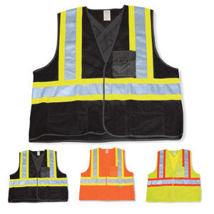Solid Velcro Front Vest - Style #206