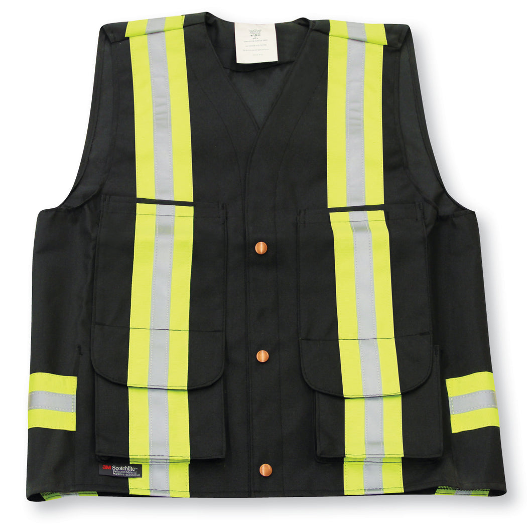 Poly/Cotton Supervisor Safety Vest - Style #222