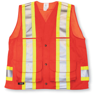 Poly/Cotton Supervisor Safety Vest - Style #222