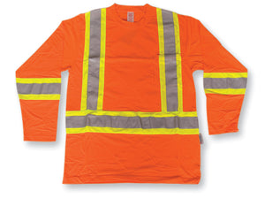 100% Polyester Traffic Safety Shirt - Style #775