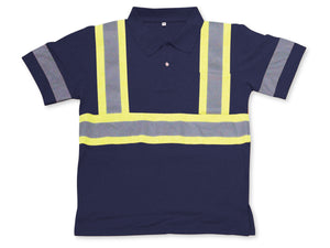 100% Cotton Polo Shirt with Collar - Style #3507