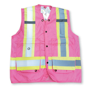Polyester Surveyor Vest w/ Mesh Back- Style #402Mesh