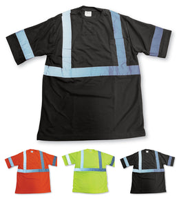 100% Soft Polyester Traffic Safety T-Shirt - Style #5912