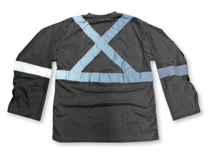100% Soft Polyester Traffic Safety Shirt - Style #6012