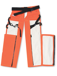 600 Denier Polyester Apron-Style 3600 Chaps w/ Back Pads - Style #7013