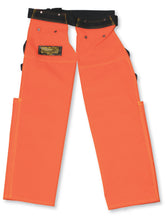 Load image into Gallery viewer, 600 Denier Polyester Apron-Style 4100 Chaps w/ Back Pads - Style #7014
