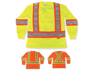 100% Polyester Traffic Safety Shirt - Style #775
