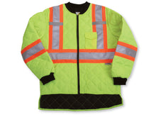 Load image into Gallery viewer, Quilt Polyester Traffic Safety Jacket - Style #895
